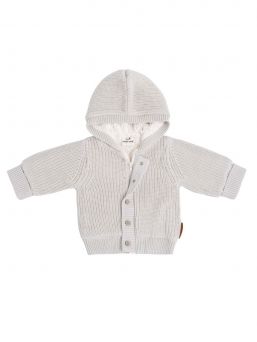 Baby's Only - sticka en hoodie för en bebis, Warm Linen