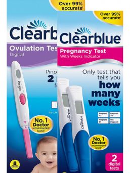 CLEARBLUE Digital ägglossningstest och graviditetstest 10+2