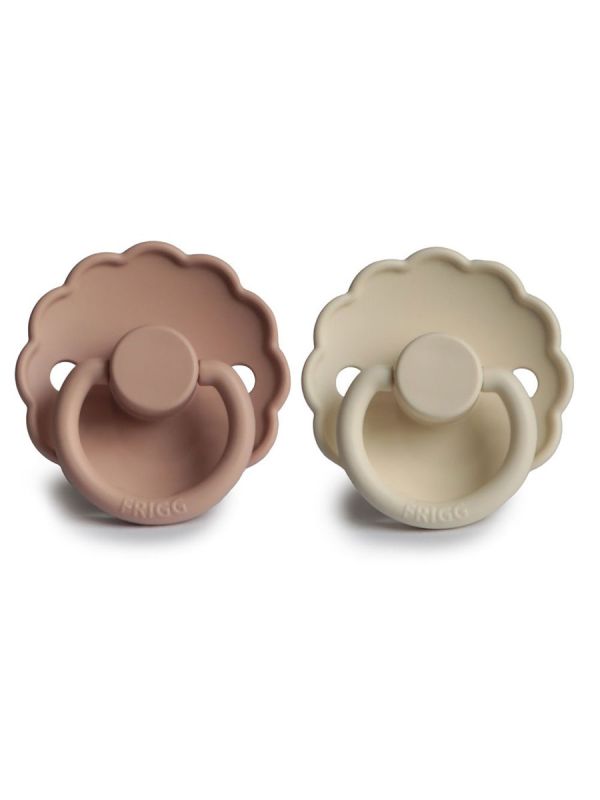 FRIGG - babys silikonnapp 2-Pack, Blush/Cream