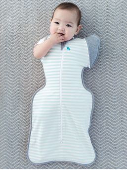Love To Dream - Swaddle Up 50/50 - mint strimmor