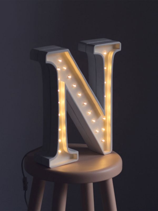 Little Lights Nattlampa, Letter (26 alternativ)