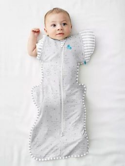 Love to Dream - Swaddle Up 50/50 swaddle - sommarversion grå