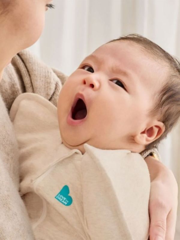 LOVE TO DREAM Swaddle Up linpåse Original (TOG 1.0) - Oat