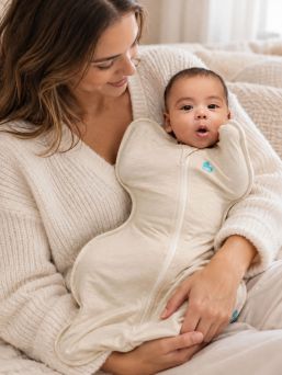 LOVE TO DREAM Swaddle Up linpåse Original (TOG 1.0) - Oat