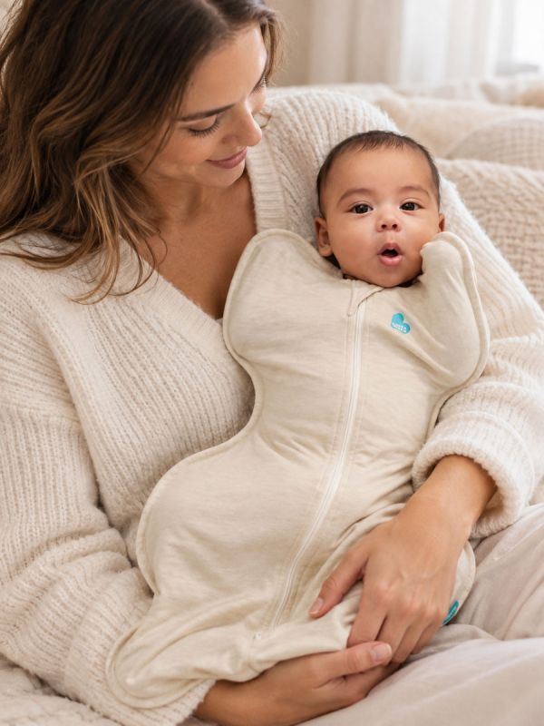 LOVE TO DREAM Swaddle Up linpåse Original (TOG 1.0) - Oat