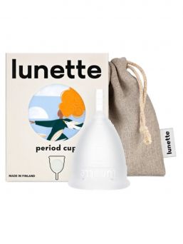 Lunette menskopp (clear)