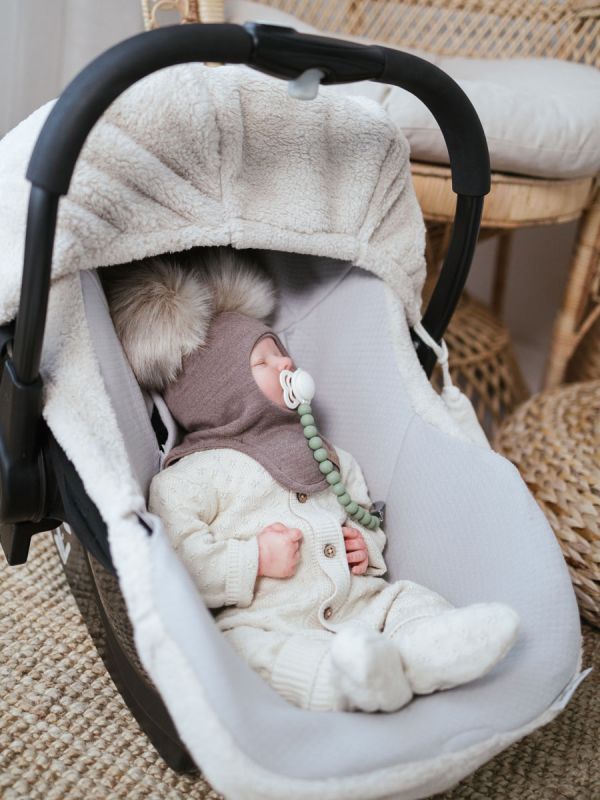 Merinoull balaclava, beige