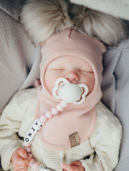 Merinoull balaclava, rosa