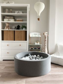 Mjuk bollhav + bollar (valfri färg), dark grey