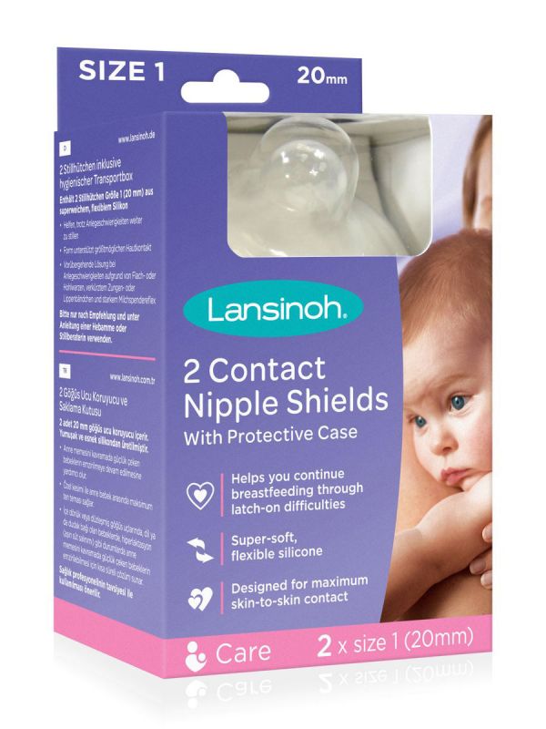 Lansinoh - bröstvårtsskydd 2-pack
