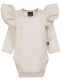 Babystyling Babybody med volang Rib Sand