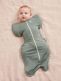LOVE TO DREAM Swaddle Up Blöjpåse 50/50 (TOG 1.0) - Mörk Olivgrön