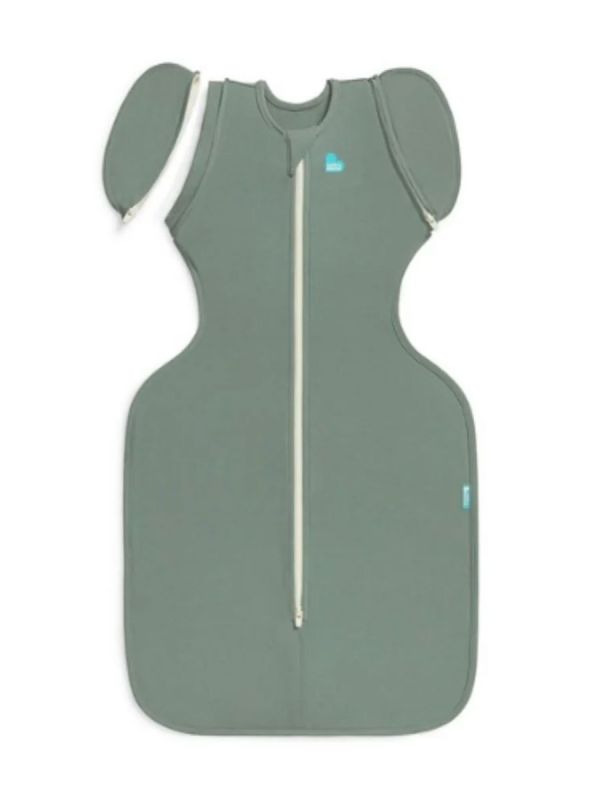 LOVE TO DREAM Swaddle Up Blöjpåse 50/50 (TOG 1.0) - Mörk Olivgrön
