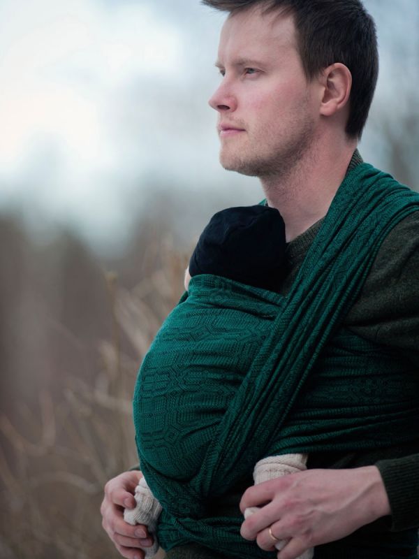 Vanamo baby carrier - Kide Emerald