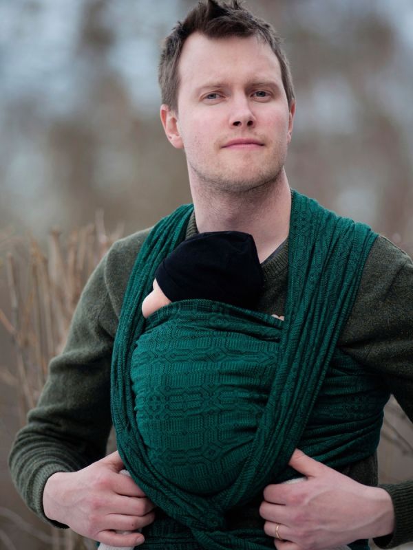 Vanamo baby carrier - Kide Emerald