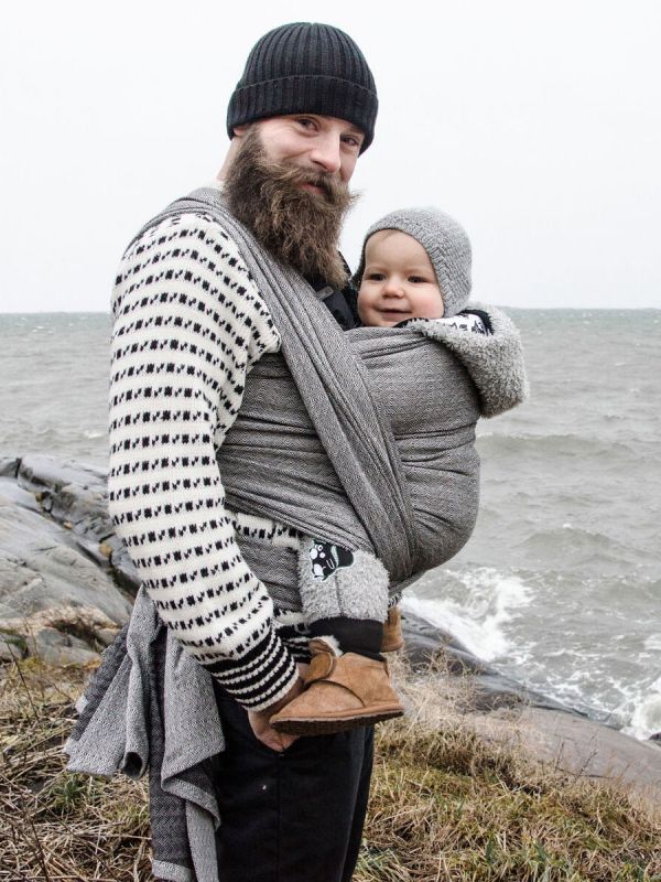 Vanamo baby carrier - Solki Graniitti