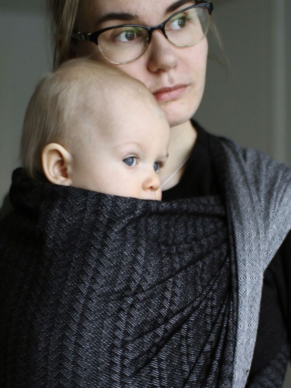 Vanamo baby carrier - Solki Graniitti mjörk