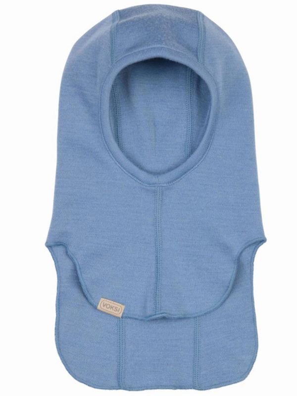 Voksi ullhatt – 100% merinoull, blå