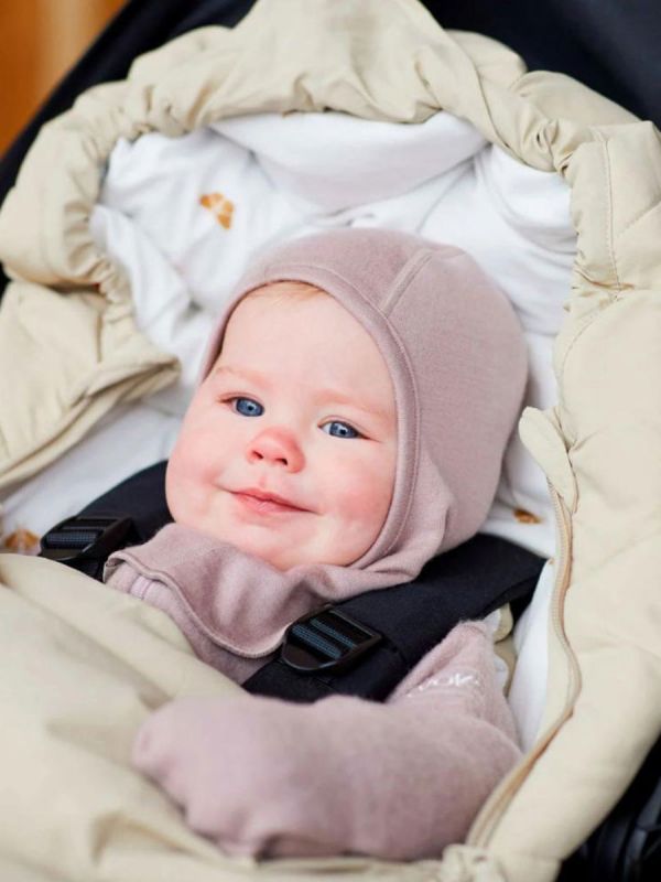 Voksi ullhatt – 100% merinoull, druva