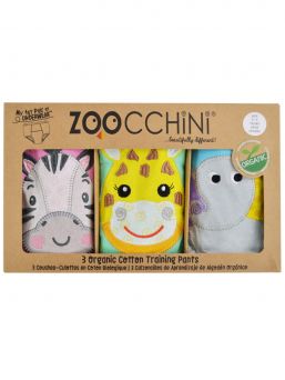 Zoocchini träningsbyxor 3 delar Zoo Friends